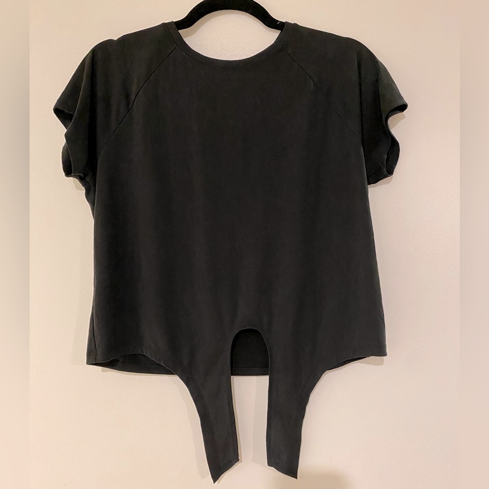 Tie Front Tee